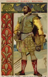 English Bourgeois Costume, 12th Century